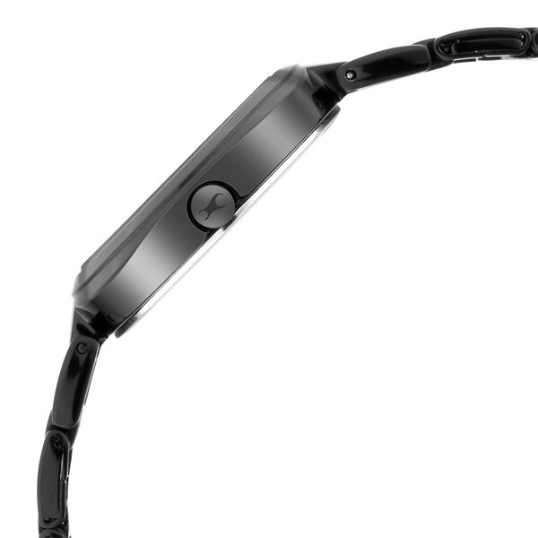 Fastrack Stunners Quartz Analog Black Dial Metal Strap Watch for Girls - image number 4