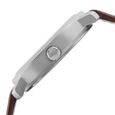 Fastrack Quartz Analog Grey Dial Leather Strap Watch for Guys - image number 3