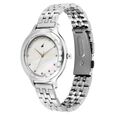 Fastrack Stunners X Quartz Analog Ivory Dial Stainless Steel Strap Watch For Girls - image number 2