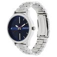 Fastrack Fundamentals Quartz Analog Blue Dial Stainless Steel Strap Watch for Guys - image number 2