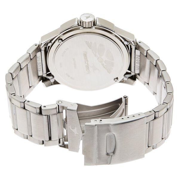 Fastrack Quartz Analog Black Dial Stainless Steel Strap Watch for Guys - image number 2