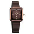 Fastrack Vyb Flare Quartz Analog Brown Dial Stainless Steel Strap Watch for Girls - image number 2
