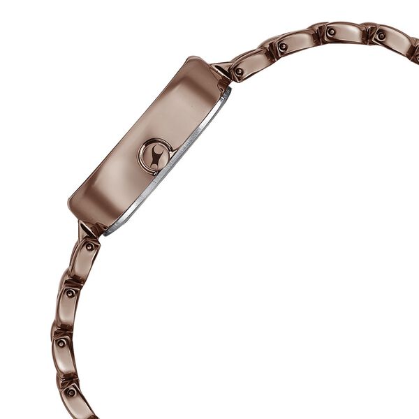 Fastrack Style Up Brown Dial Metal Strap Watch for Girls - image number 3