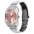 Fastrack 9 to Fine Analog withSalmon Pink Metal Strap Watch for Guys - image number 2