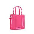 Fastrack Faux Leather Zipper Satchel in Pink - image number 3
