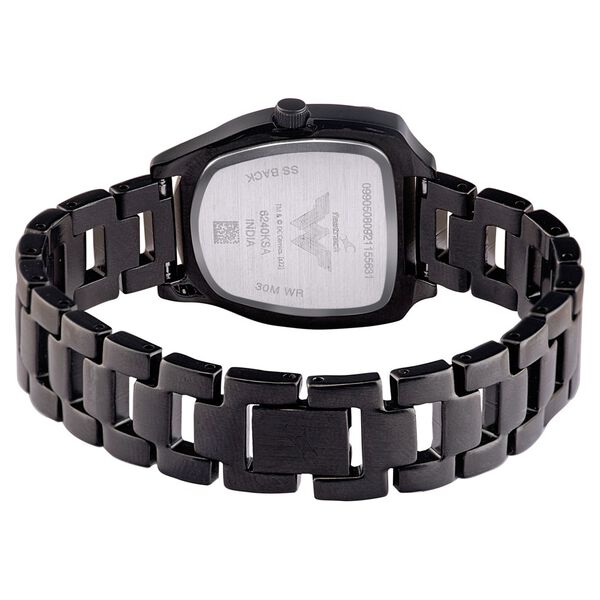 Fastrack Wonder Woman Quartz Analog Black Dial Metal Strap Watch for Girls - image number 5