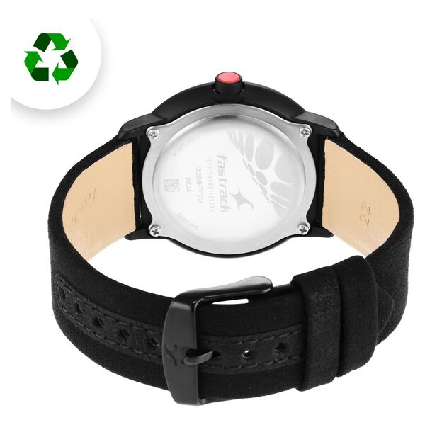 Fastrack Revibe Quartz Analog Black Dial Fabric Strap Watch for Guys - image number 5