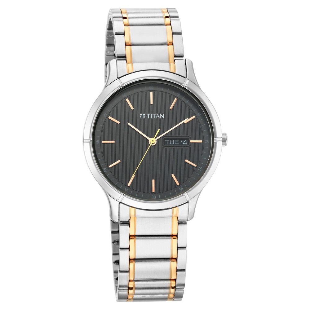 Titan day date watches top