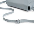 Fastrack Textured Sling Bag for Women | Chic Crossbody Bag for Girls, Ladies, Women | Spacious Bag with Slip Pocket Made of High-Quality Faux Leather (Powder Blue) - image number 4