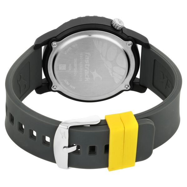 Fastrack Lockdown Quartz Analog Bicolour Dial Silicone Strap Unisex Watch - image number 4