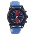 Fastrack Modular Quartz Analog Blue Dial Leather Strap Watch for Guys - image number 0