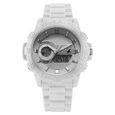 Fastrack Street line Quartz Analog Digital Grey Dial Silicone Strap Watch for Girls - image number 0