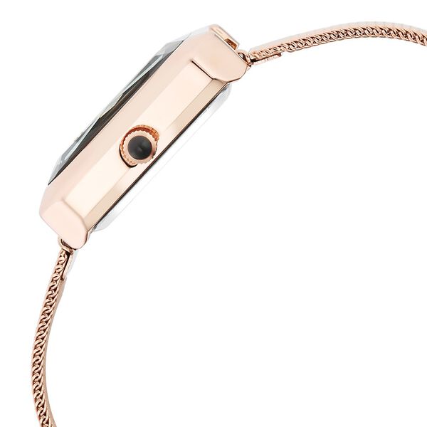 Fastrack Vyb Flare Quartz Analog Grey Dial Stainless Steel Strap Watch for Girls - image number 4