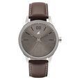 Fastrack Bare Basics Quartz Analog Brown Dial Leather Strap Watch for Guys - image number 1