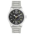 Fastrack Road Trip Quartz Analog White Dial Stainless Steel Strap Watch for Guys