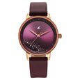 Fastrack Style Up Quartz Analog Brown Dial Brown Colour Stainless Steel Strap Watch For Girls