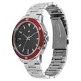 Fastrack Stunners Quartz Analog Black Dial Black Stainless Steel Strap Watch For Guys - image number 2