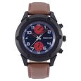 Fastrack Modular Quartz Analog Blue Dial Leather Strap Watch for Guys - image number 1