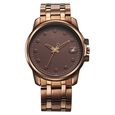 Fastrack Pulse Quartz Analog Brown Dial With Brown Stainless steel Strap Watch for Guys - image number 1