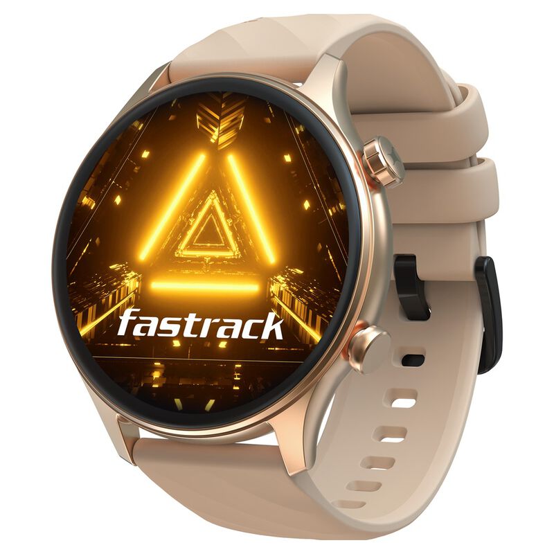 Fastrack Fastrack Optimus 2 Pro 3.63 cm AMOLED, Advanced Blazing Fast UI, AOD, Metal Case, IP68, Working Crown Smartwatch