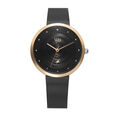 Fastrack Vyb Manifester Quartz Analog Rose Gold Dial Stainless Steel Strap Watch for Girls