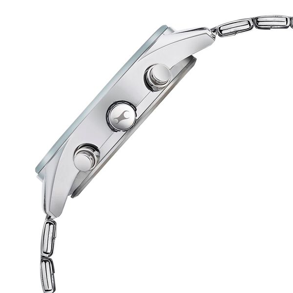 Fastrack Space Rover Quartz Multifunction Silver Dial Stainless Steel Strap Watch for Guys - image number 3