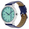 Fastrack Quartz Analog Blue Dial Leather Strap Watch for Girls - image number 2