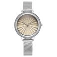 Fastrack Stunners X Quartz Analog Green Dial Leather Strap Watch For Girls