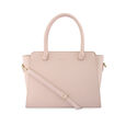 Fastrack Powder Pink Large Satchel Bag for Women - image number 1