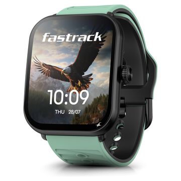 Fastrack MYND - 4.9 cm AMOLED Display, AI Watchface, BT Calling IP68 Smartwatch,  AI Chat, Offline Voice Commands
