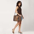 Cocoa weave tote - image number 0