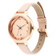 Fastrack Uptown Retreat Quartz Analog Rose Gold Dial Leather Strap Watch for Girls - image number 3
