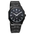 Vyb Pioneer By Fastrack Quartz Analog Black Dial Black Stainless Steel Strap Watch For Guys - image number 1
