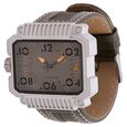 Fastrack Quartz Analog Green Dial Leather Strap Watch for Guys - image number 1