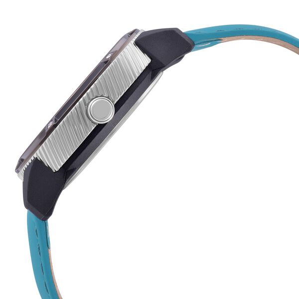 Fastrack Quartz Analog Blue Dial Leather Strap Watch for Girls - image number 3