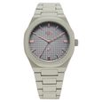 Vyb Hustler By Fastrack Quartz Analog Grey Dial Metal Strap Watch For Guys - image number 2