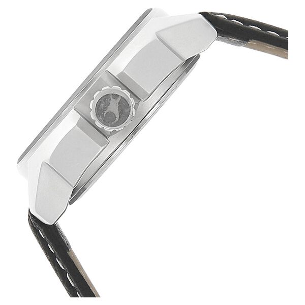 Fastrack Quartz Multifunction Black Dial Leather Strap Watch for Guys - image number 2