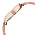 Fastrack Younique Quartz Analog Pink Mother Of Pearl Dial Two Toned Acetate & Metal Strap Watch For Girls - image number 4