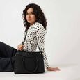 Noir gridelle satchel - image number 0