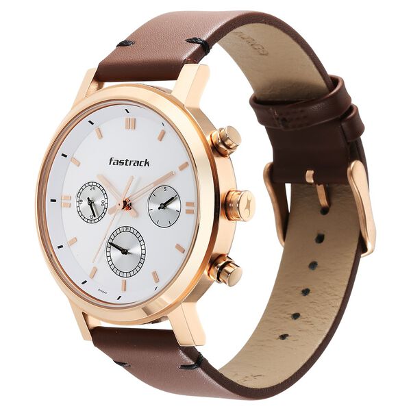 Fastrack Tick Tock White Dial Watch for Guys - image number 2