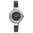 Fastrack Quartz Analog Black Dial Leather Strap Watch for Girls - image number 0