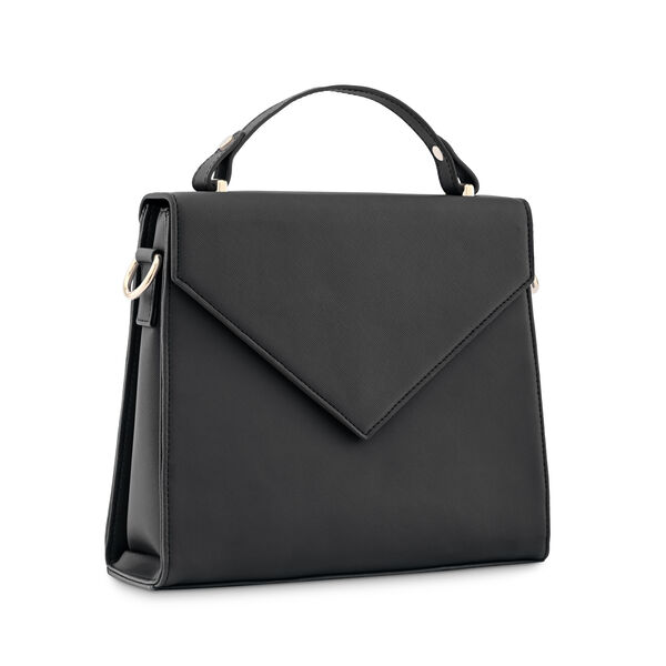 Fastrack Black Structured Satchel Bag for Women - image number 3