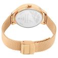 Fastrack Ruffles Quartz Analog with Day and Date Black Dial Stainless Steel Strap Watch for Girls - image number 5