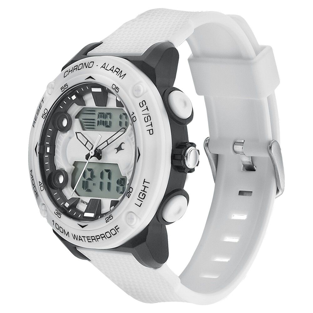 White colour clearance digital watch