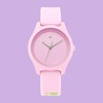 Fastrack Girls Trendy Upgrade: Pink Dial Watch with Contrast Accents - image number 1