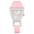 Fastrack Quartz Analog Silver Dial Leather Strap Watch for Girls - image number 0