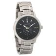 Fastrack Go Skate Quartz Analog with Day and Date Black Dial Stainless Steel Strap Watch for Guys - image number 0