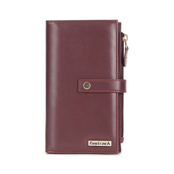 Cherry snapfold wallet - image number 3
