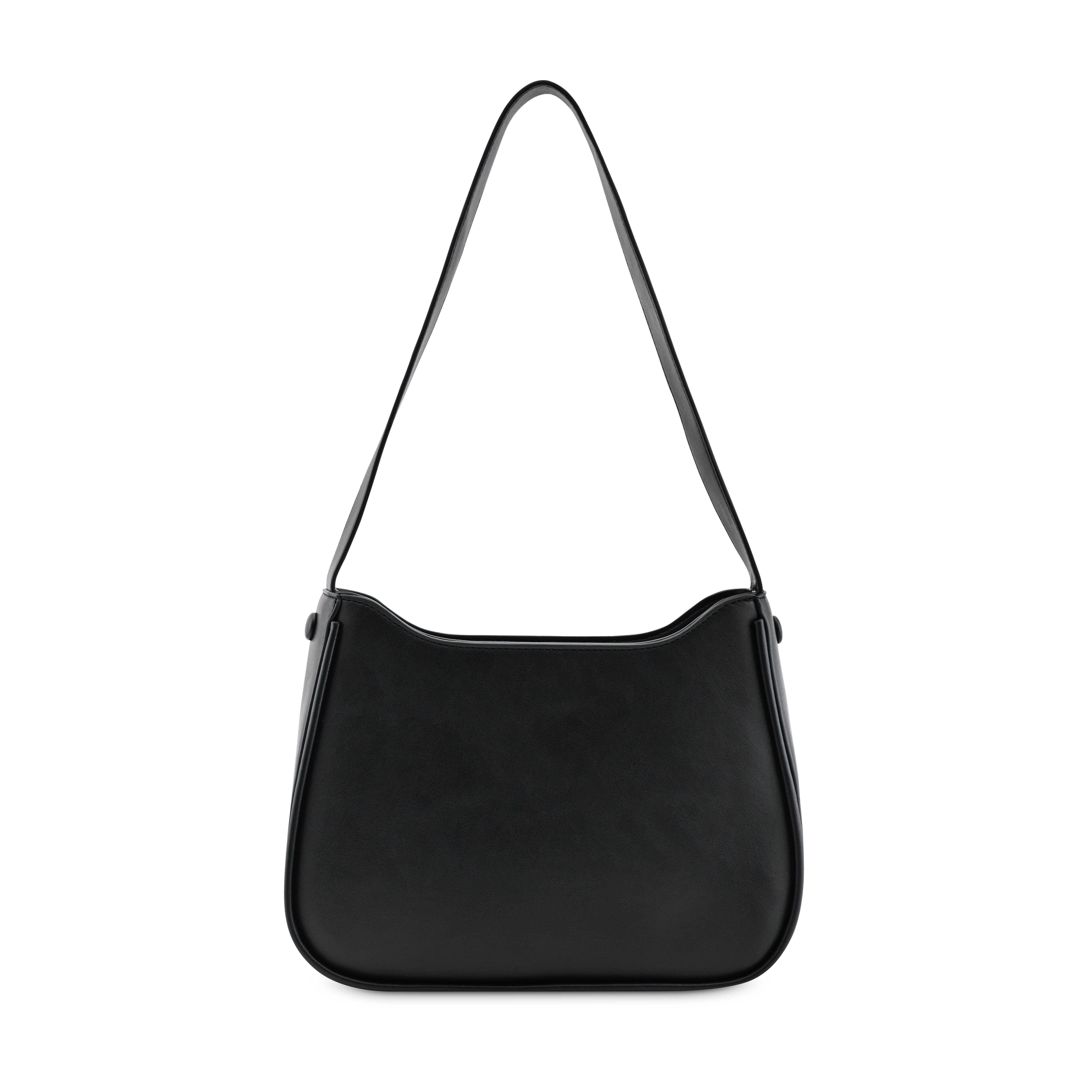 アクセサリー what's up SHOULDER BAG BLACK Pacsun Faux Leather Lace Up Structured Shoulder Bag | PacSun