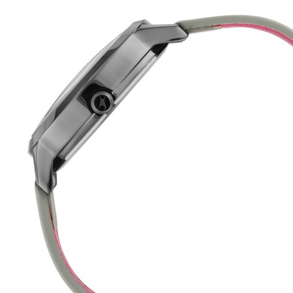 Fastrack Fit Outs Quartz Analog with Date Multicoloured Dial Leather Strap Watch for Girls - image number 3